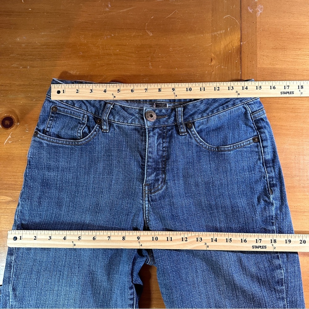 Christopher Blue Straight Leg Denim Jeans - Size 10 - Picture 4 of 11